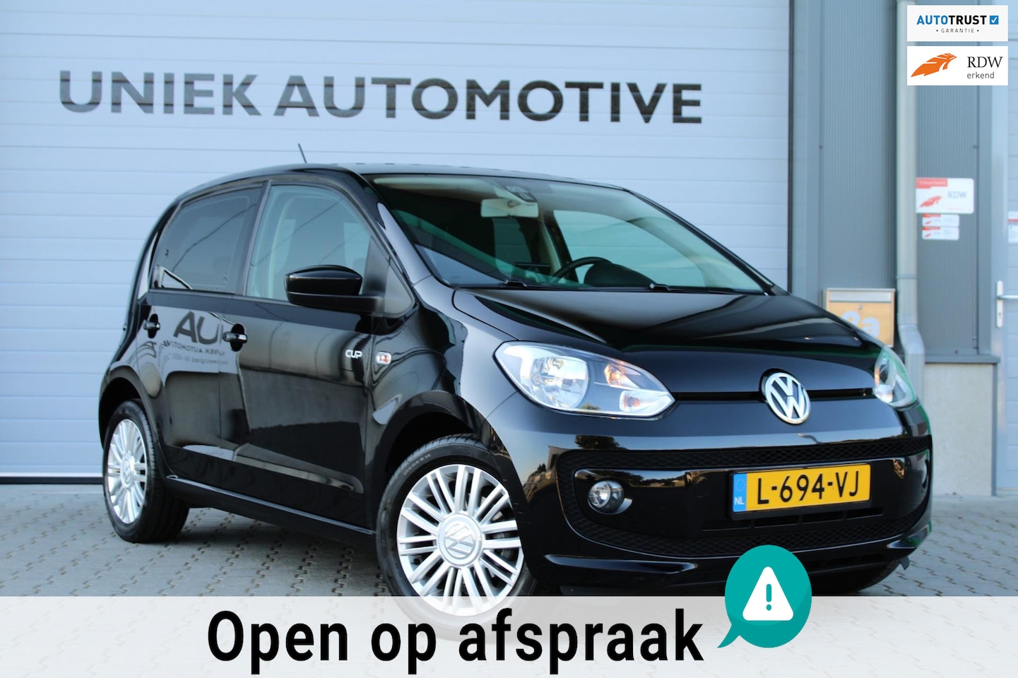 Volkswagen Up! - Volkswagen Up! 1.0 HIGH UP! | 5-DRS | AIRCO | STOELVERWARMING | NAVIGATIE | CRUISE | NWE A - AutoWereld.nl