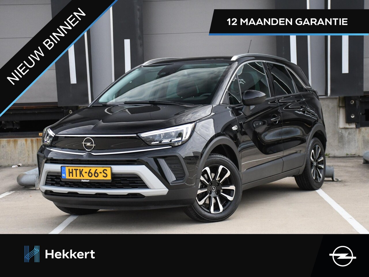 Opel Crossland - Elegance 1.2 Turbo 110pk PANO-DAK | DODE HOEK | DAB | USB  | NAVI | CAMERA | 16''LM - AutoWereld.nl