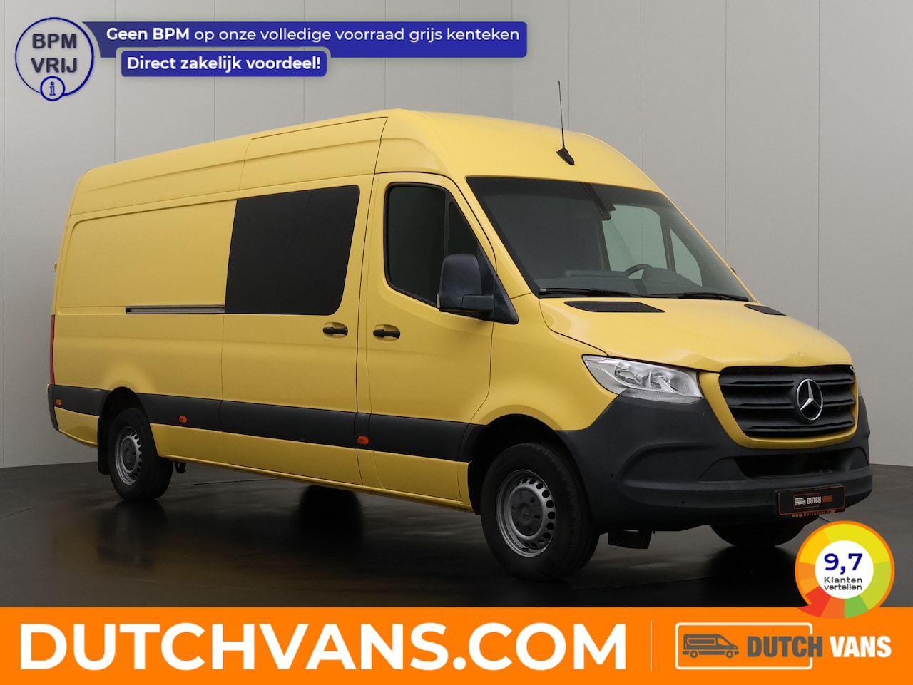 Mercedes-Benz Sprinter - 316CDI 7G-Tronic Automaat L3H2 Maxi | Navigatie | Camera | Airco | Cruise | Trekhaak - AutoWereld.nl
