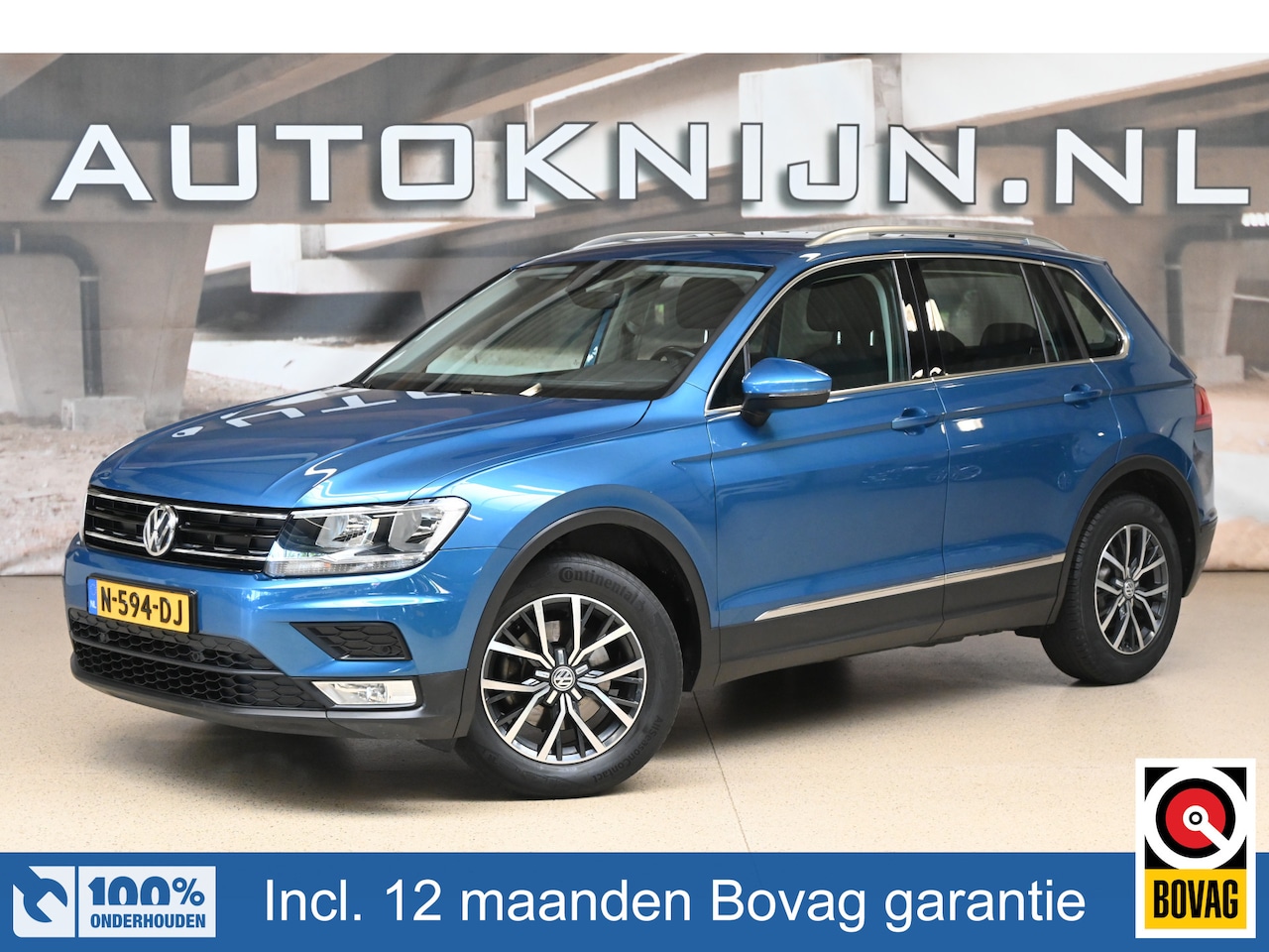 Volkswagen Tiguan - 1.4 TSI 150pk Comfortline | Trekhaak | PDC | Side assist | 100% (Dealer) onderhouden label - AutoWereld.nl