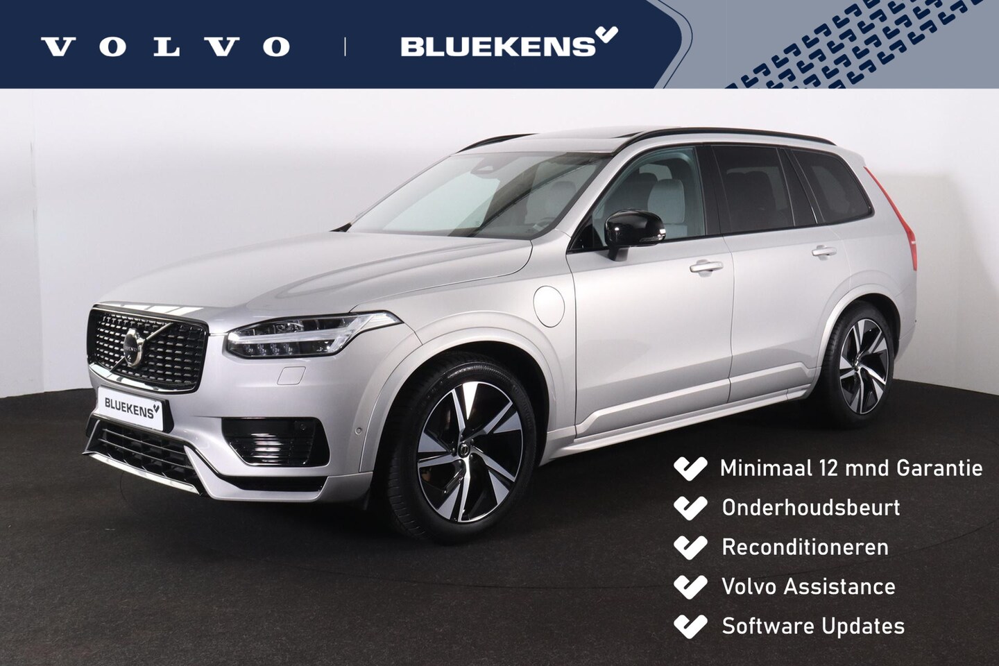 Volvo XC90 - T8 Recharge AWD Plus Dark - LONG RANGE - Luchtvering - Panorama/schuifdak - IntelliSafe As - AutoWereld.nl