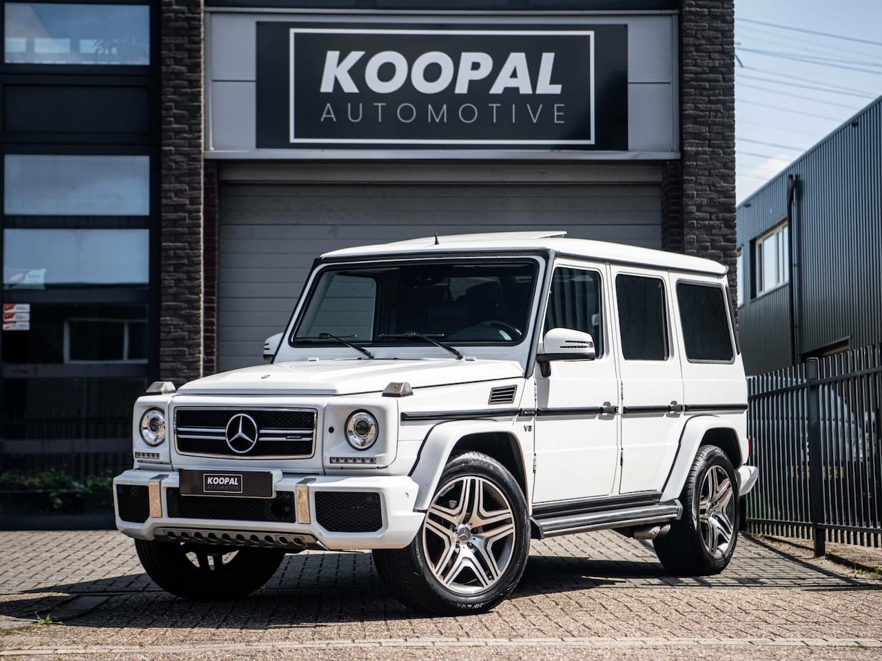 Mercedes-Benz G-klasse - 500 AMG uitgevoerd | Grijs kenteken | LPG - AutoWereld.nl