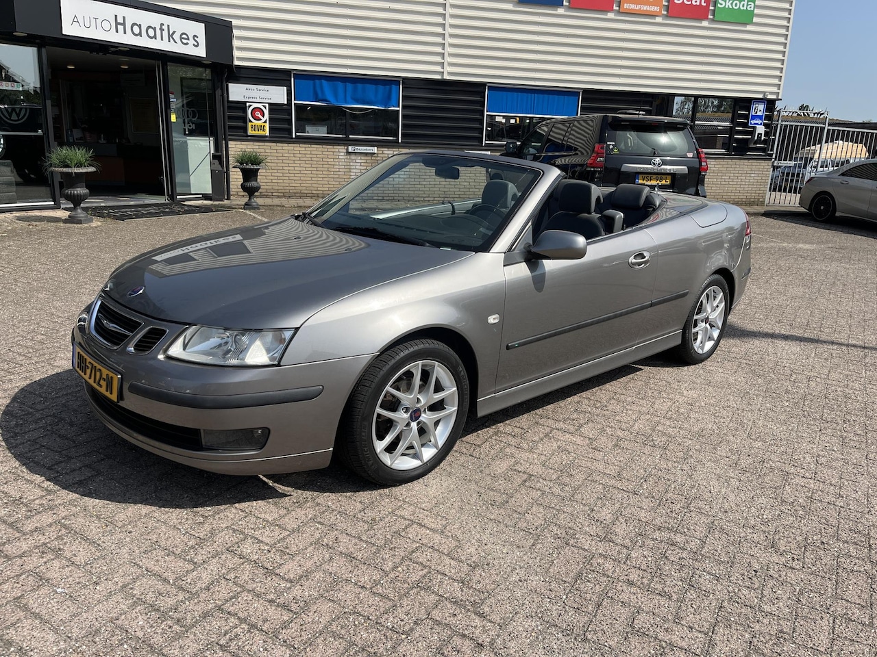 Saab 9-3 Cabrio - 1.8t Vector Leer, elektrisch dak, perfect onderhouden, nieuwe APK, particulier gebruikt. - AutoWereld.nl
