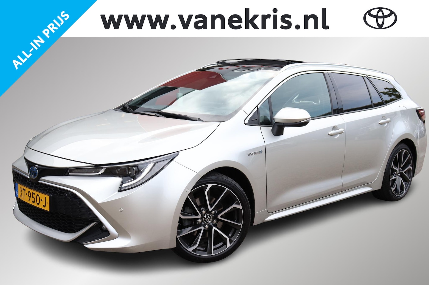 Toyota Corolla Touring Sports - 2.0 Hybrid Premium 2.0 Hybrid Premium, Panodak, Trekhaak - AutoWereld.nl