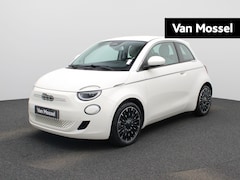 Fiat 500 - La Prima 42 kWh | NAVIGATIE | ACHTERUITRIJCAMERA | STOELVERWARMING | LEDEREN STOELEN | CLI