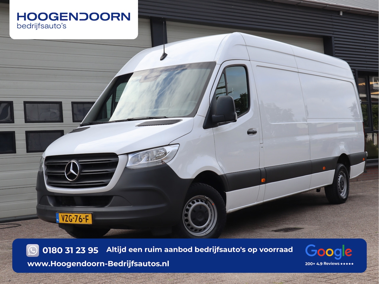 Mercedes-Benz Sprinter - 317 CDI Automaat Euro 6 L3H2 - MBUX - 3,5t KG Trekhaak - Cruise - Maxi - AutoWereld.nl