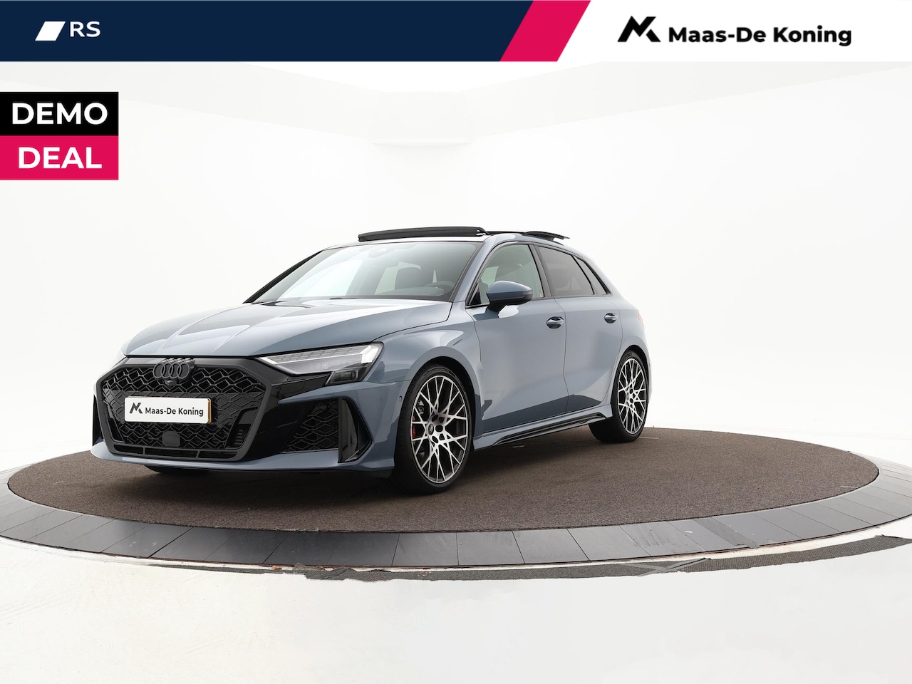 Audi RS3 - Sportback 2.5 TFSI quattro 400 PK · Topsnelheid 280 km/h · RS Sportuitlaat · SONOS Premium - AutoWereld.nl