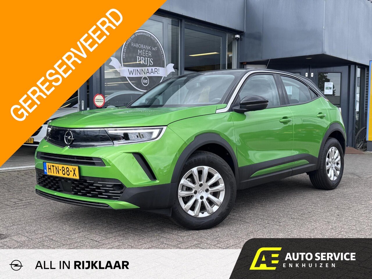 Opel Mokka - 1.2 Turbo Elegance Prachtige Mokka incl. garantie! | Airco | Cruise | Carplay | Camera | L - AutoWereld.nl