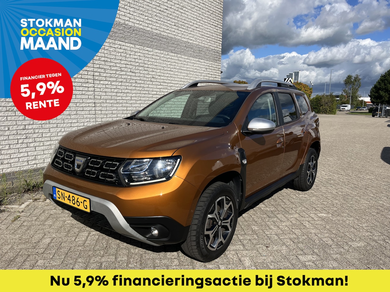 Dacia Duster - 1.2 TCe Prestige | trekhaak | all season banden | leder | 360 camera | incl. Bovag rijklaa - AutoWereld.nl