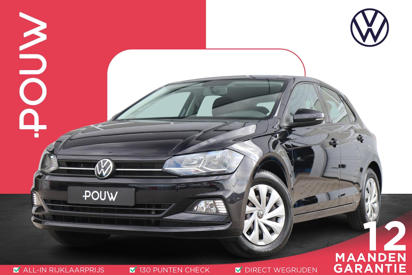 Volkswagen Polo - 1.0 TSI 95pk DSG Comfortline | Trekhaak | Navigatie | App Connect - AutoWereld.nl