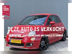 Fiat 500 - BWJ 2014 | 0.9 TwinAir Turbo 81PK 500S | AIRCO | LICHTMETAAL | LEDER/STOF | SPOILER PAKKET