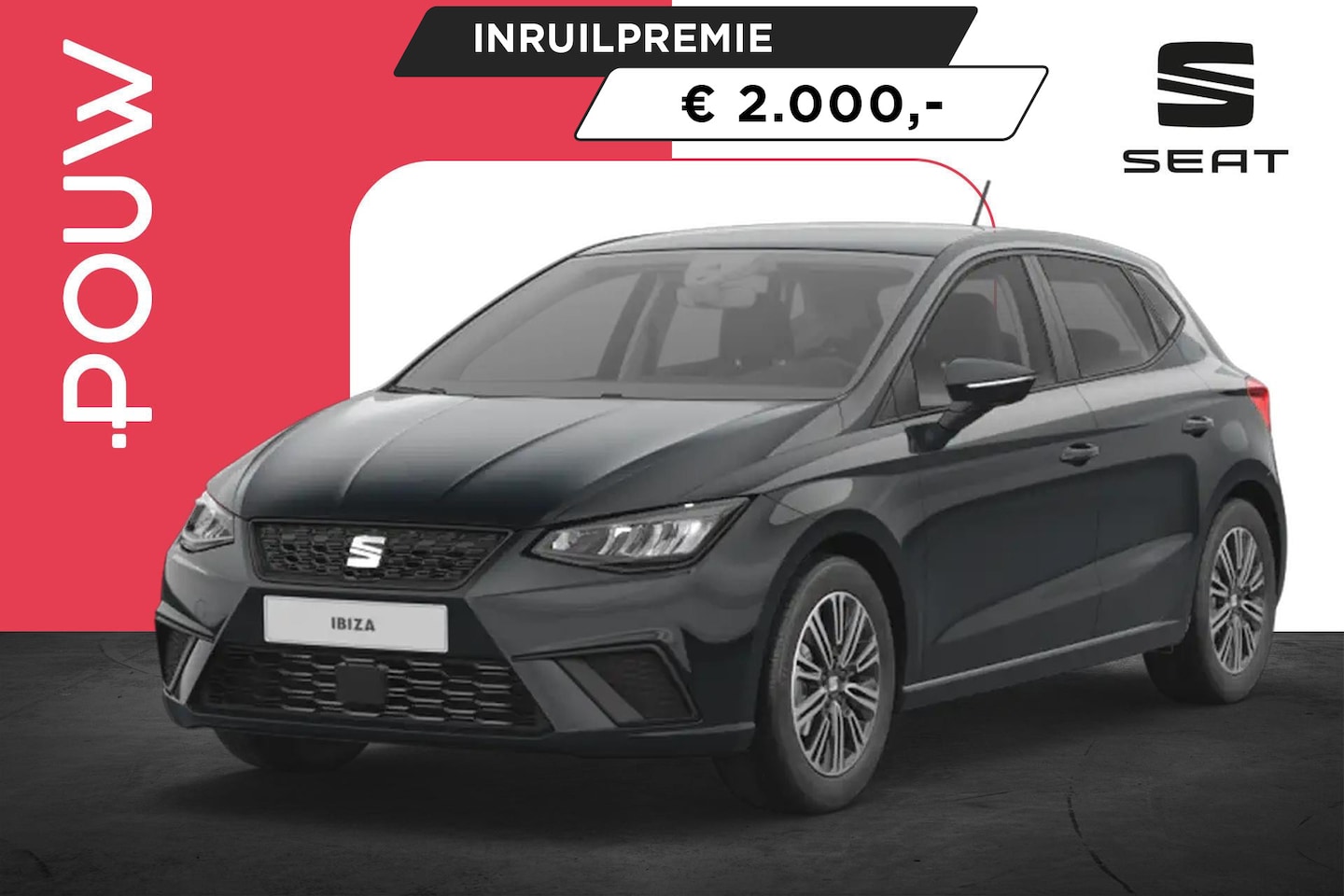 SEAT Ibiza - 1.0 EcoTSI 95pk Style | 15" Velgen | Airco - AutoWereld.nl