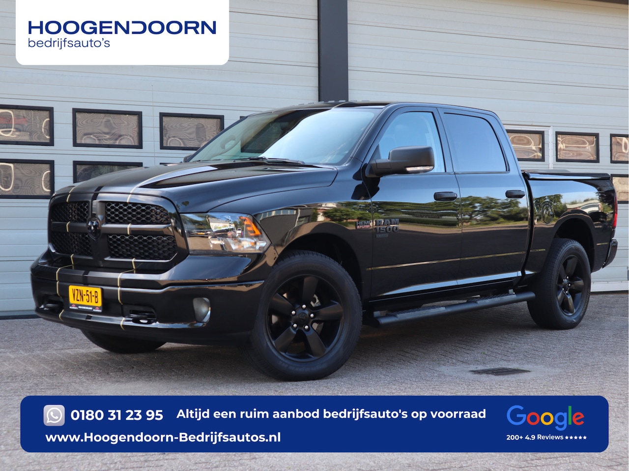 Dodge Ram 1500 - 5.7 V8 4x4 402 pk Classic - LPG - Leder - Bedcover - Klep - GARANTIE - AutoWereld.nl