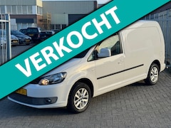 Volkswagen Caddy Maxi - 1.6 TDI 102PK NL NAP Cruise l Airco l MTF-stuur l Navi l Leer l Deur met raam TOPSTAAT
