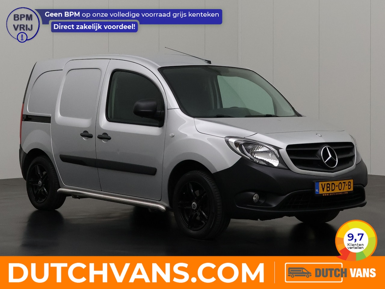 Mercedes-Benz Citan - 111CDI BlueEFFICIENCY | Airco | Cruise | Lichtmetalen velgen | Betimmering - AutoWereld.nl