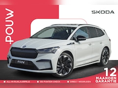 Skoda Enyaq iV - 80 204pk Sportline | SoH 98% | Panoramadak | Elekt. Bed. Bestuurdersstoel met memory