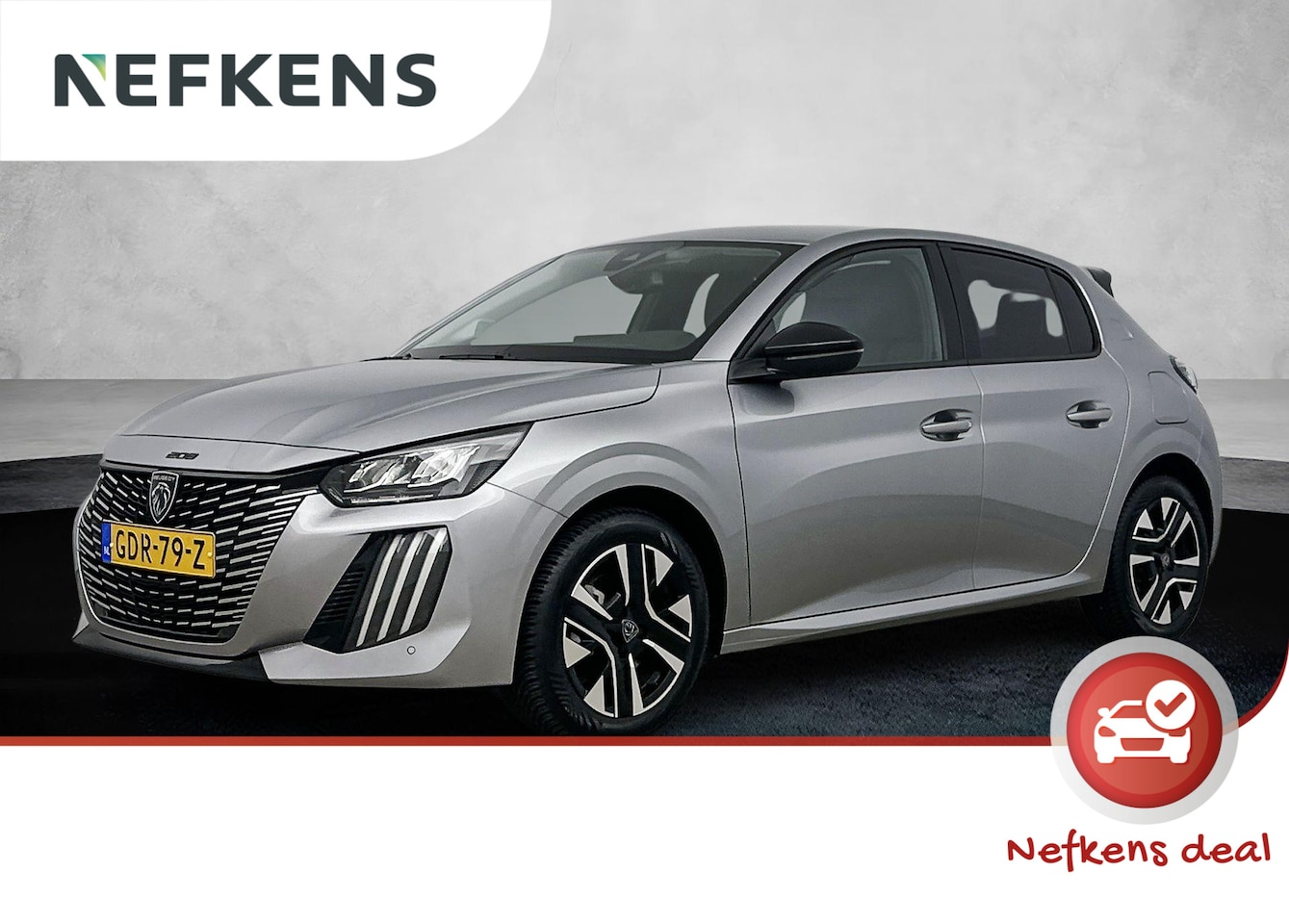 Peugeot 208 - Hybrid 100 e-DCS6 Allure | Parkeersensoren rondom | Navigatie | NL. auto | - AutoWereld.nl