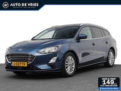 Ford Focus Wagon - 1.0 125pk EcoBoost Hybrid Titanium X Business | Carplay | Panoramadak | Winterpack