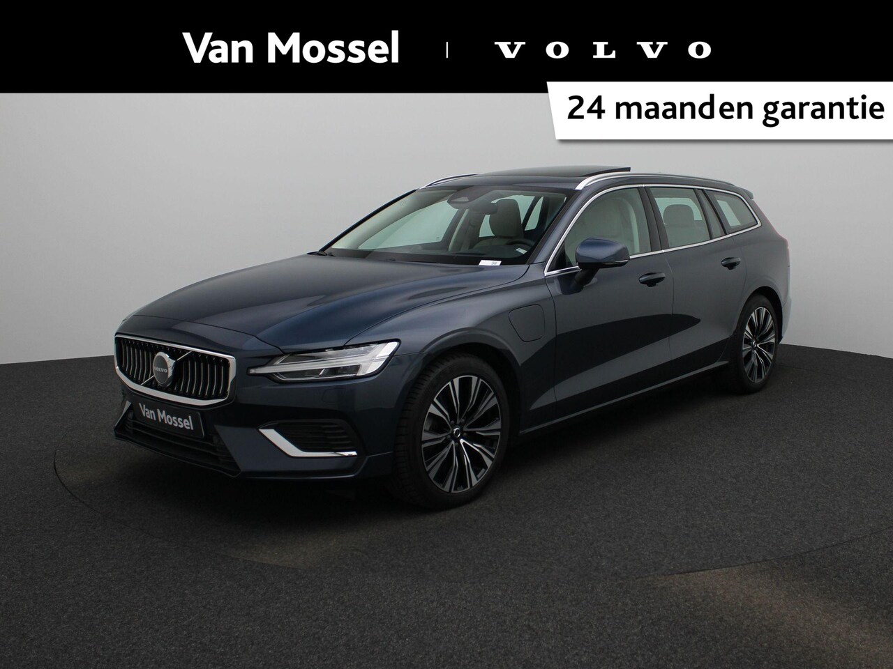 Volvo V60 - T6 Plug-in hybrid AWD Ultimate Bright | Panorama Dak | Lederen Bekleding | Stoel / Stuur V - AutoWereld.nl