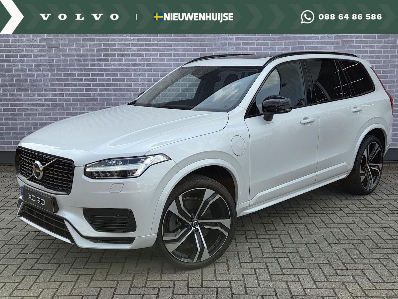 Volvo XC90 - T8 Recharge AWD R-Design | Trekhaak 2400 kg | Schuif-/Kanteldak | Adaptieve Cruise | Head- - AutoWereld.nl