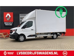 Renault Master E-Tech - T35 87 kWh 130 kW snelladen L3 Bakwagen Citybox met laadklep 750Kg DHollandia, Camera, Mul