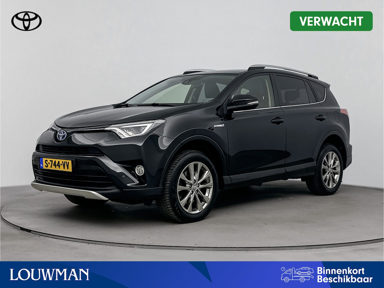 Toyota RAV4 - 2.5 Hybrid Executive | Zwart Leder + Stoelverwarming | Navigatie | - AutoWereld.nl
