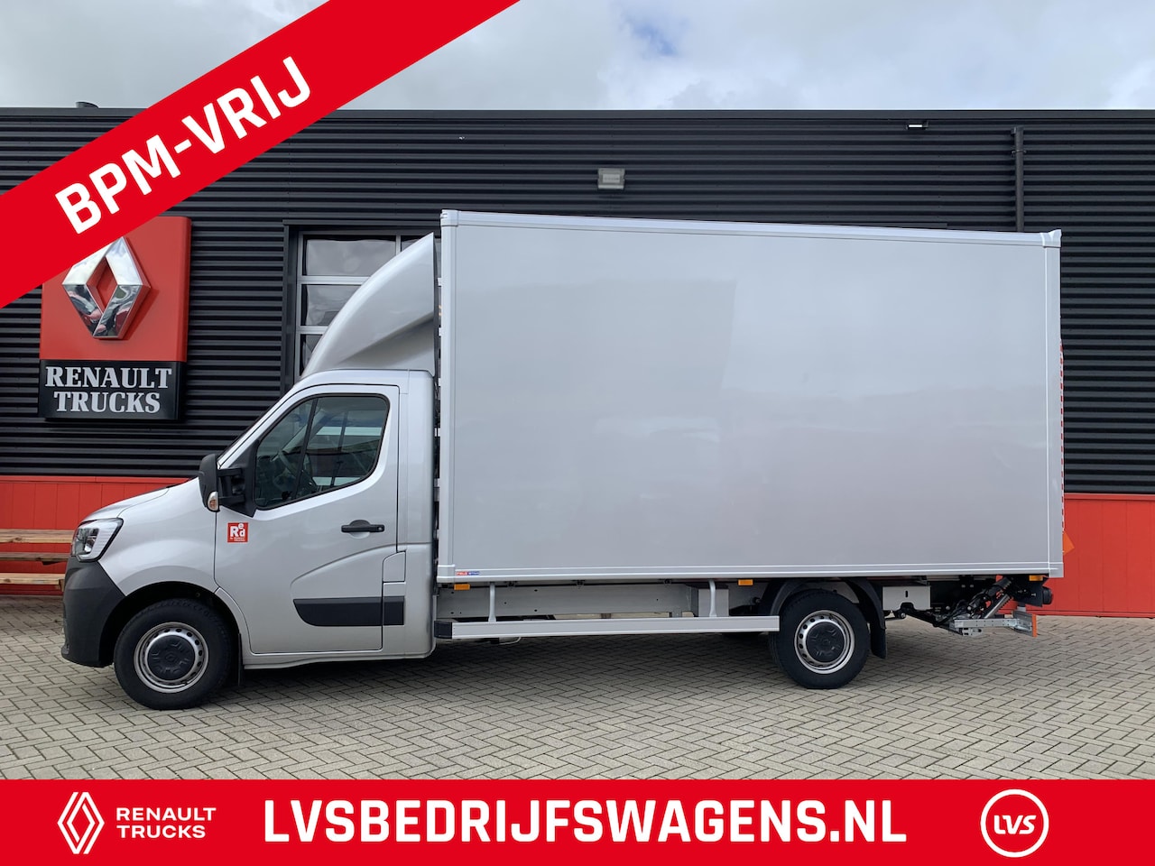 Renault Master - T35 2.3 dCi 165 PK L3 Bakwagen Citybox 430x220x232 met laadklep 750Kg DHollandia, Multimed - AutoWereld.nl