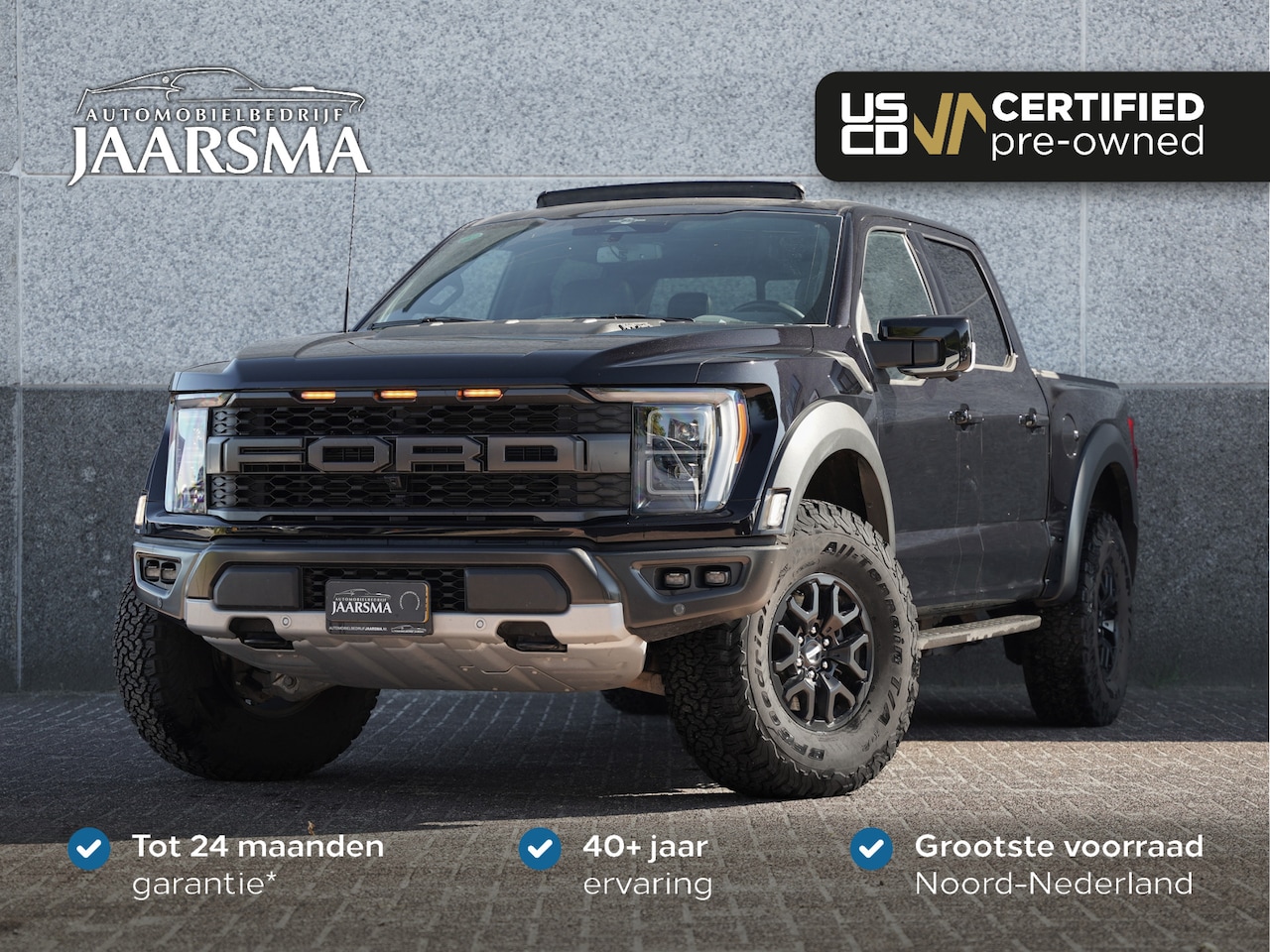 Ford F-150 Raptor - 450pk 3.5L EcoBoost High Output SuperCrew |37" banden |Folding cover |Adaptive cruise |BPM - AutoWereld.nl