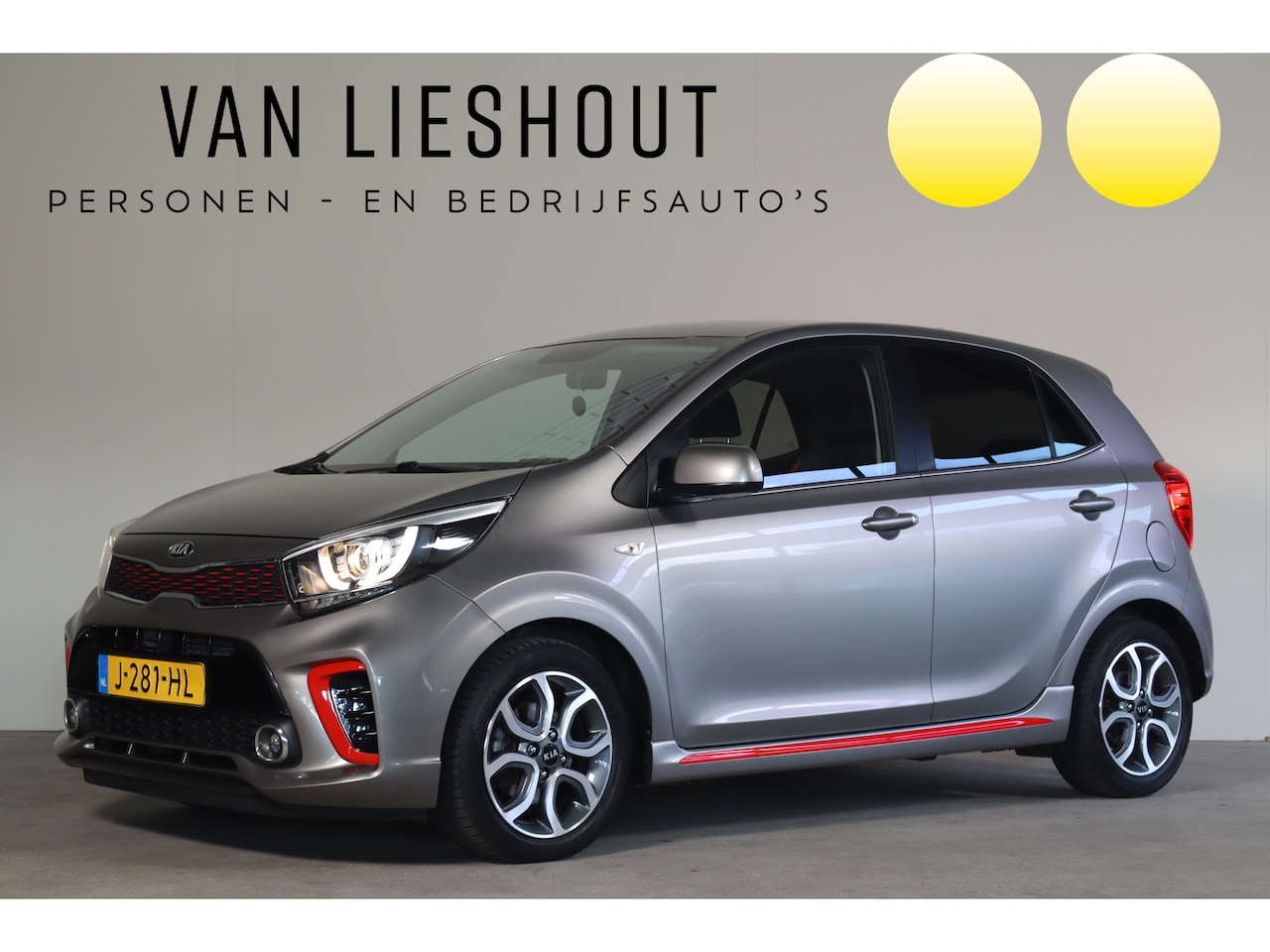 Kia Picanto - 1.0 MPi GT-Line Edition NL-Auto!! Carplay I Camera I Sport interieur - AutoWereld.nl