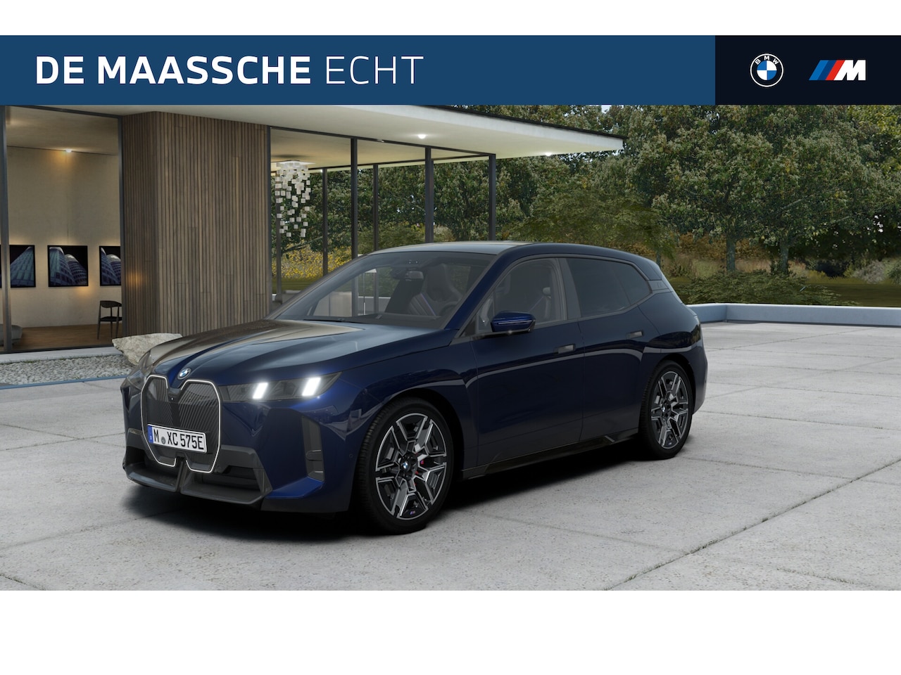 BMW iX - xDrive45 M Sport / Panoramadak / Trekhaak / Soft-Close / Stoelventilatie / Parking Assista - AutoWereld.nl