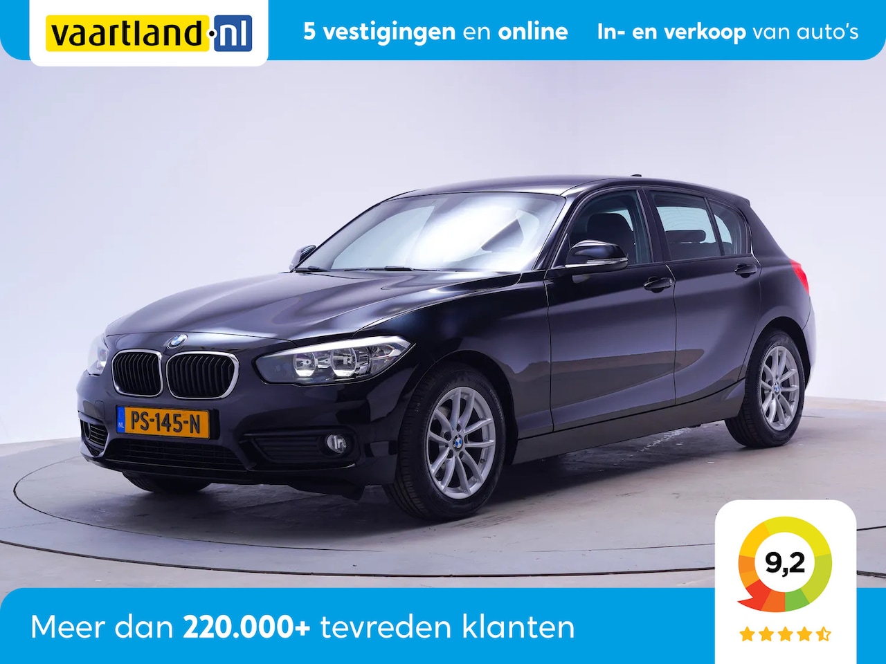 BMW 1-serie - 118i Corporate Aut. 5-drs [ Navi Cruise Parkeersensoren ] - AutoWereld.nl