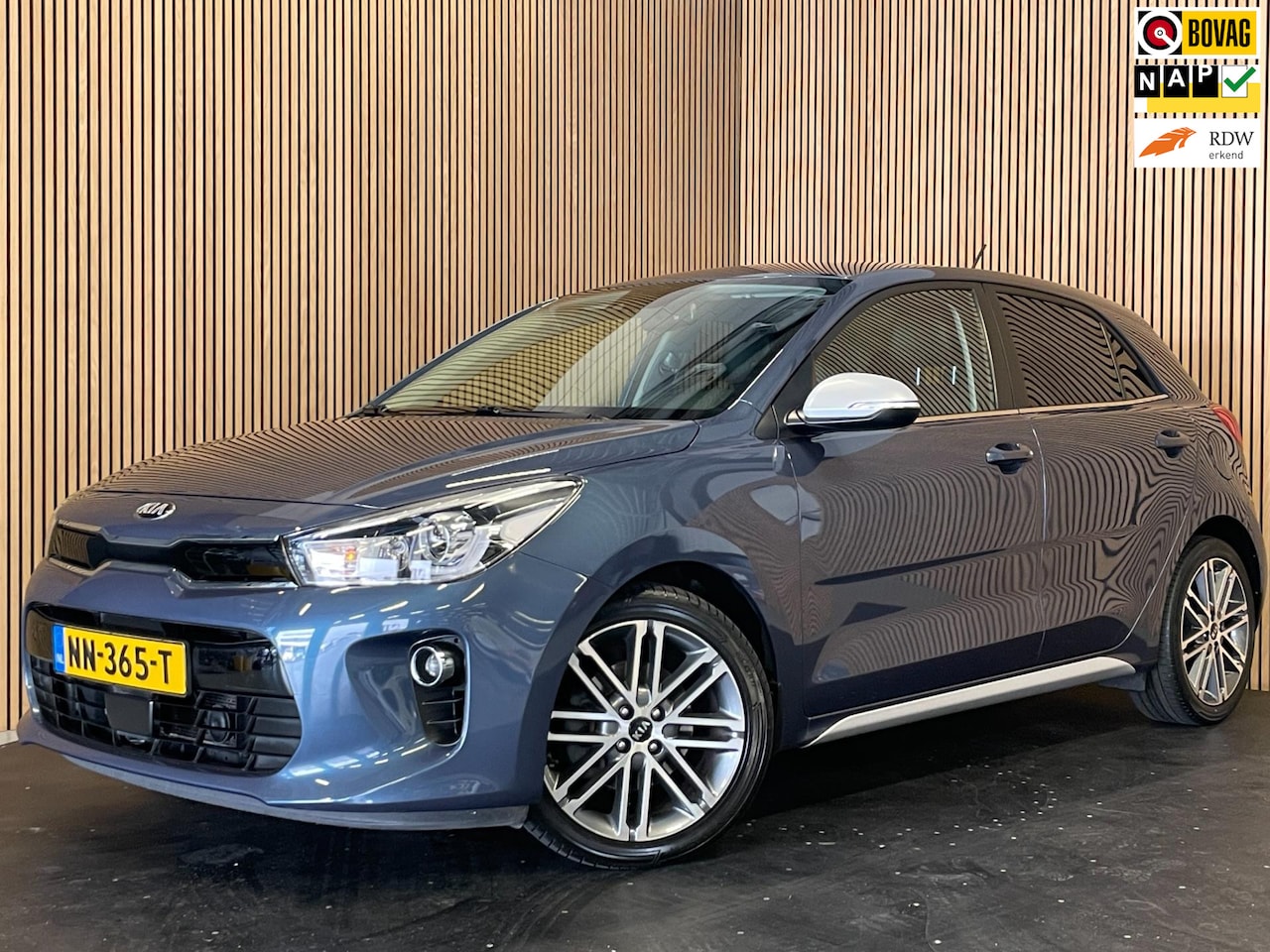 Kia Rio - 1.0 TGDI ExecutiveLine|FULL OPTION|LEDER|KEYLESS|CARPLAY|CAMERA|STOEL-,STUURVERW.|CRUISE, - AutoWereld.nl