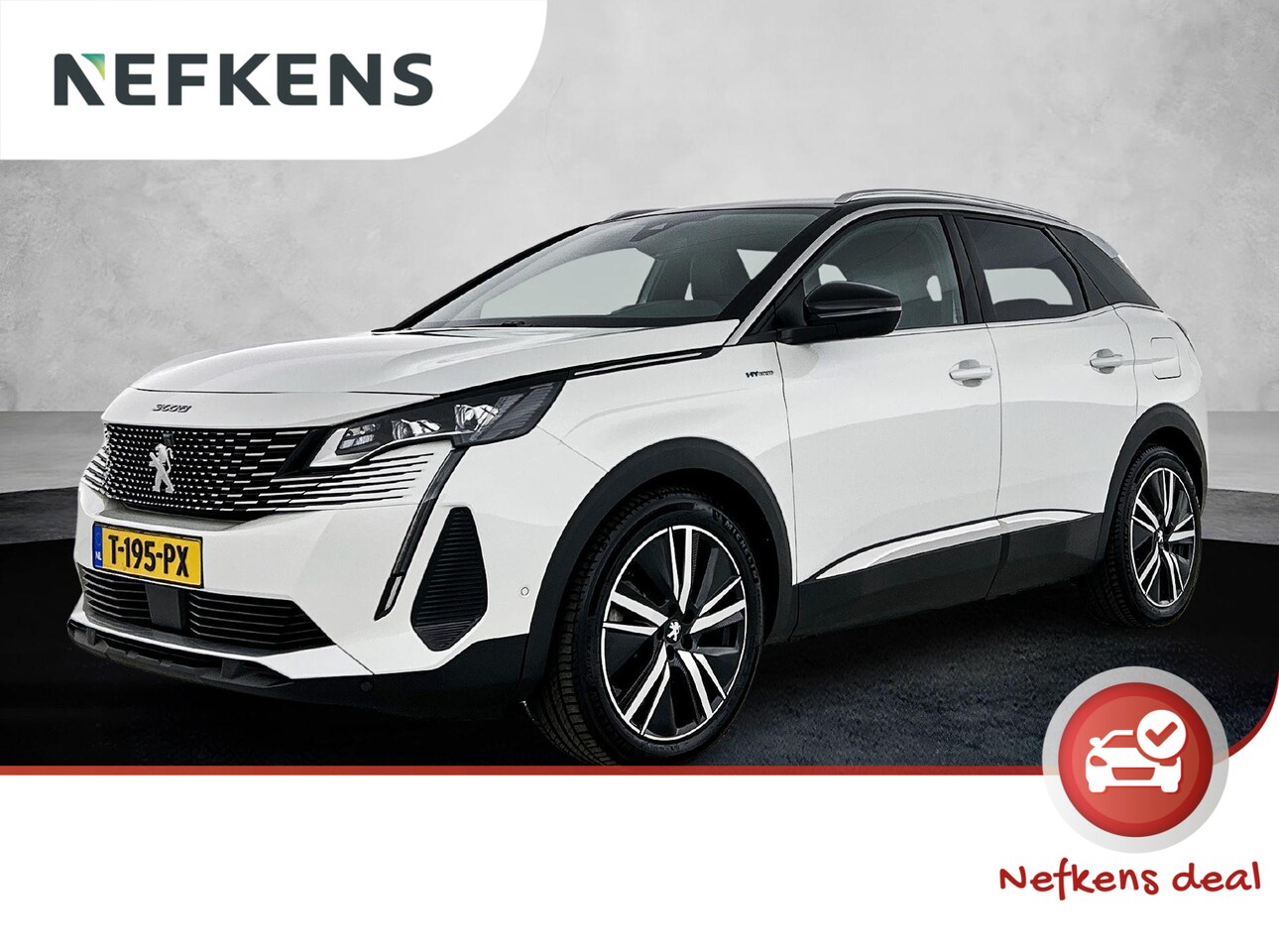 Peugeot 3008 - 1.6 HYbrid GT 225pk Automaat | Climate Control | Airco | Navigatie | Adaptieve Cruise Cont - AutoWereld.nl