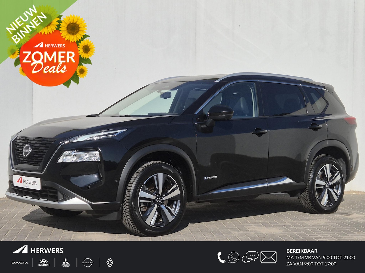 Nissan X-Trail - 1.5 e-4orce Tekna 4WD Automaat / HUD / Cold Pack / Trekgewicht 1650 kg Stuur-, Stoel en Ac - AutoWereld.nl