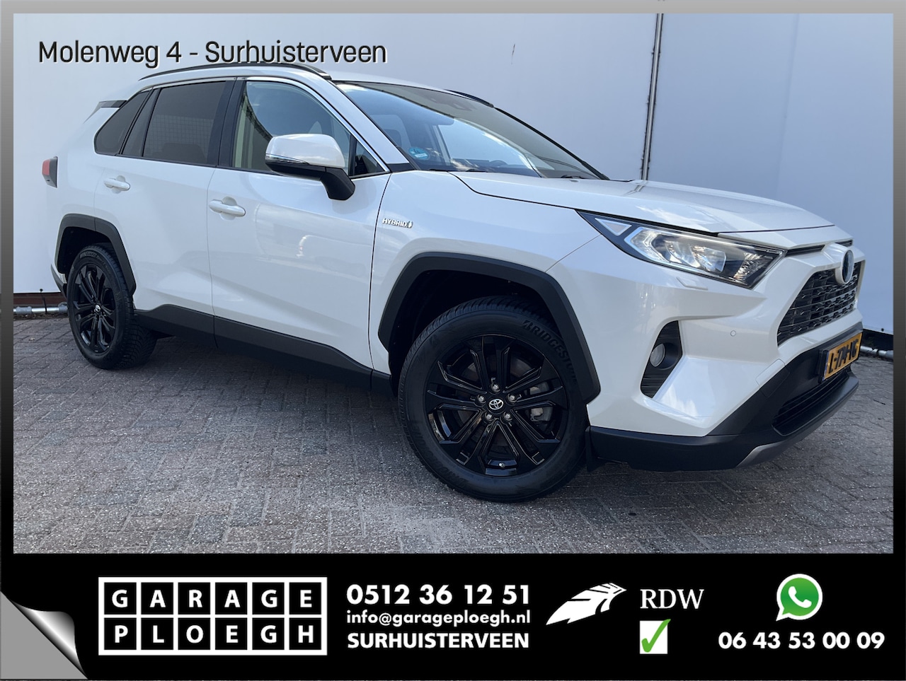 Toyota RAV4 - 2.5 Hybrid Executive Leer Stoelverw. Carplay Adapt.Cruise DAB - AutoWereld.nl