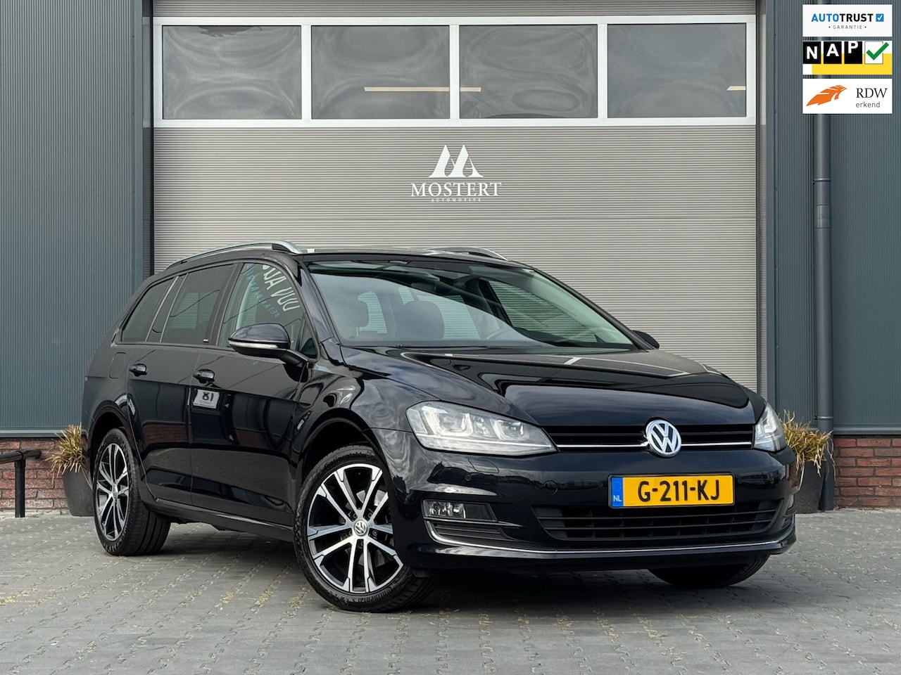 Volkswagen Golf Variant - 1.2TSI/110pk DSG Automaat Allstar|2016|Trekhaak|Stoelverw.|Dealer|PDC|Navi|17"LMV - AutoWereld.nl