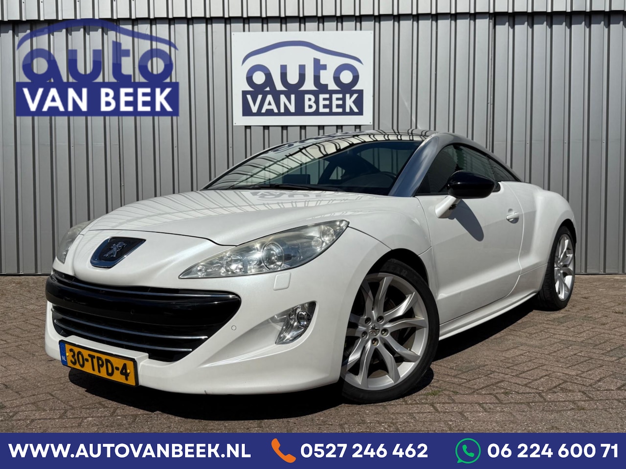 Peugeot RCZ - 1.6 THP|JBL|200pk|Cruise|Sensoren - AutoWereld.nl