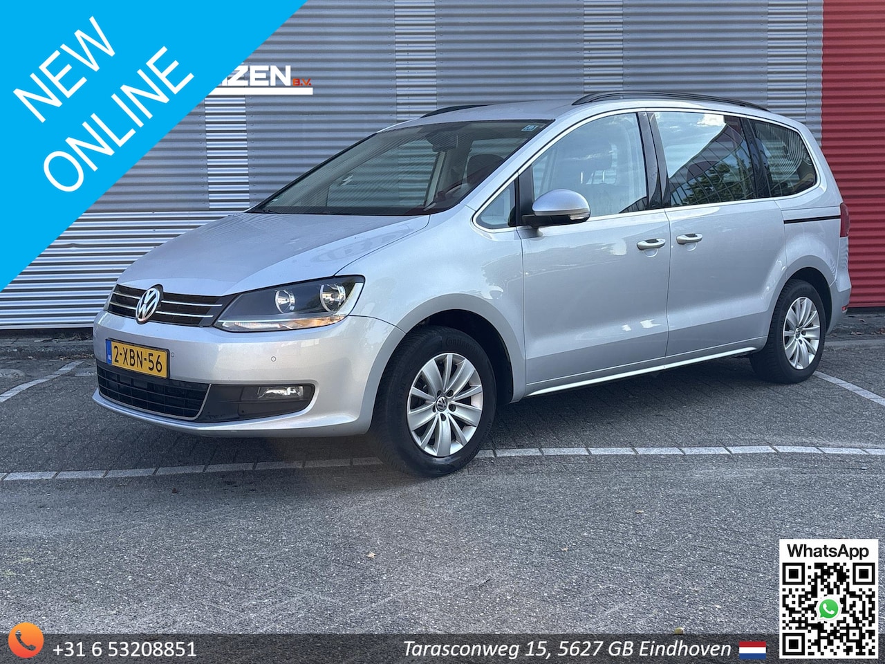 Volkswagen Sharan - 2.0 TDI Comfortline Edition 7p. | €6.200,- NETTO | Climate | Cruise | Navi | PDC | Trekhaa - AutoWereld.nl