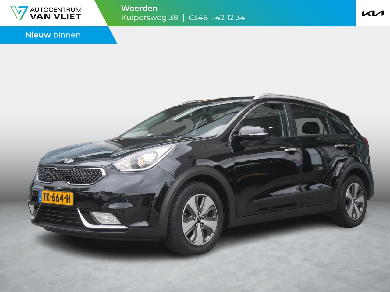 Kia Niro - 1.6 GDi Hybrid DynamicLine 1.6 GDi Hybrid DynamicLine - AutoWereld.nl