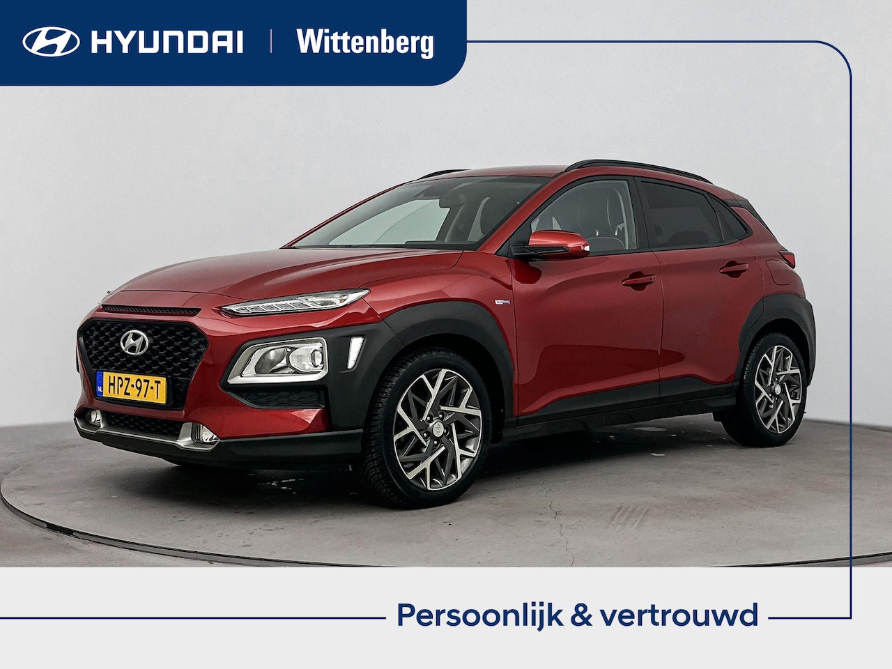 Hyundai Kona - 1.6 GDI HEV Fashion | Stoel + stuurverwarming | 18" Lm-wielen | Trekhaak | Navigatie | Cam - AutoWereld.nl
