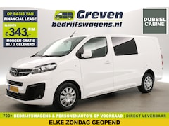 Opel Vivaro - 2.0 CDTI L3H1 | Dubbele Cabine | 5 Persoons | Automaat Airco Cruise Camera Carplay Trekhaa