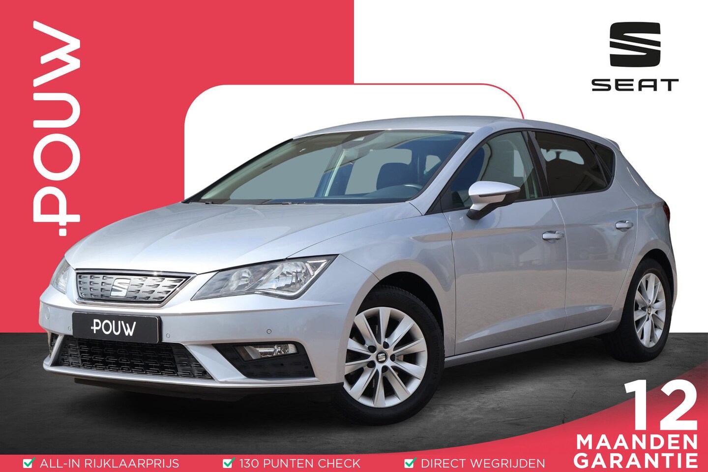 SEAT Leon - 1.0 EcoTSI 115pk DSG Style Business Intense | Navigatie | PDC | Android Auto/Apple Carplay - AutoWereld.nl