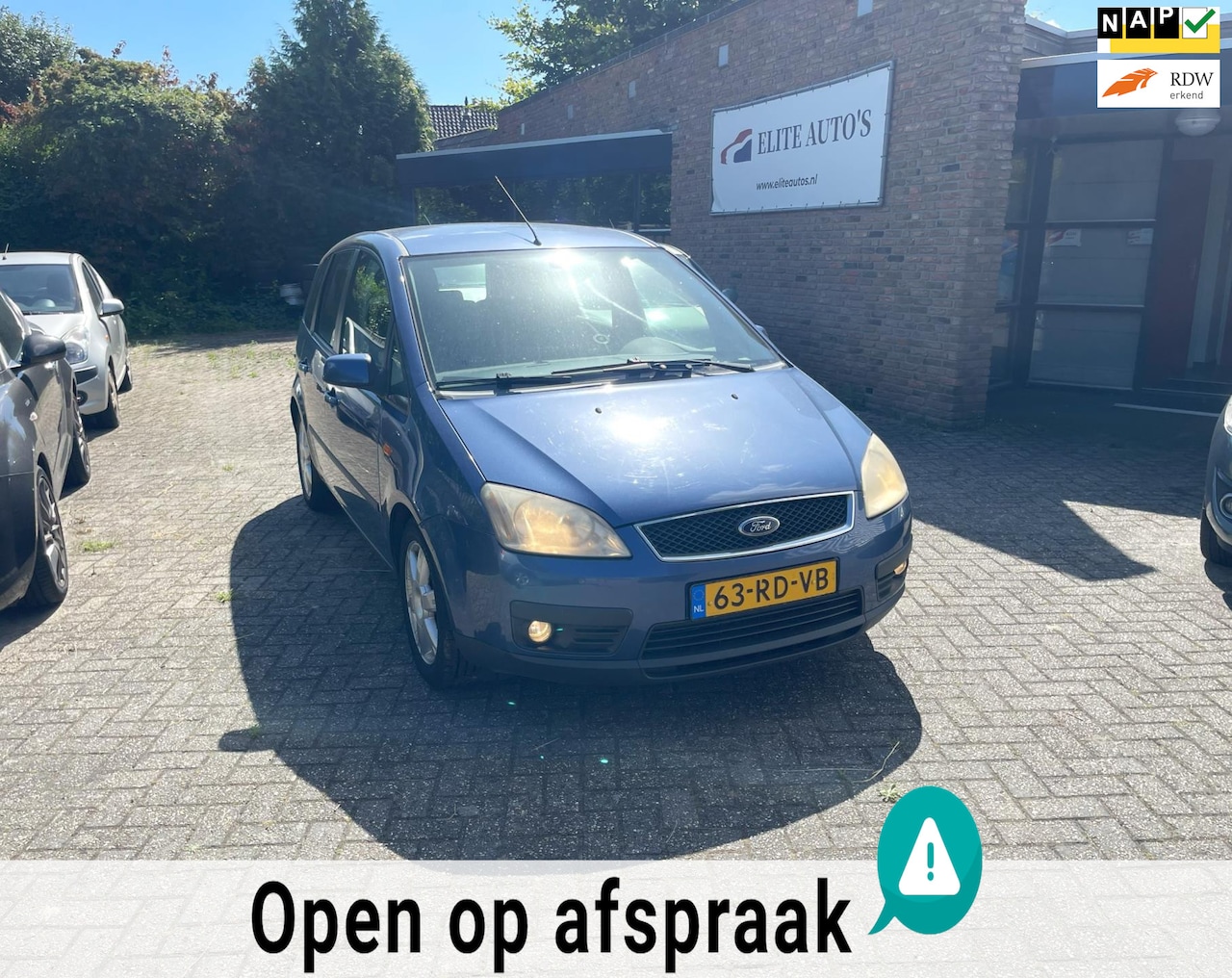 Ford Focus C-Max - /inruilkoopje/airco/trekhaak/apk!! - AutoWereld.nl