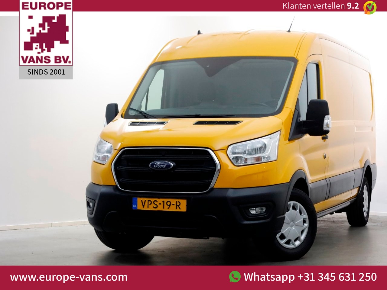 Ford Transit - 350 2.0 TDCI 130pk L3H2 Trend Airco/Trekhaak 2800kg 06-2022 - AutoWereld.nl