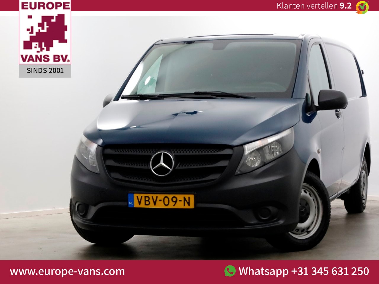 Mercedes-Benz Vito - 114 CDI 136pk E6 RWD Kort 7G Automaat Airco/Navi/Camera 10-2019 - AutoWereld.nl