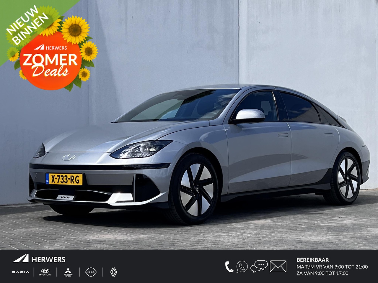 Hyundai IONIQ 6 - Connect 77.4 kWh / Dealer onderhouden NL auto  / WLTP / Warmtepomp / HUD / CSS snelladen / - AutoWereld.nl