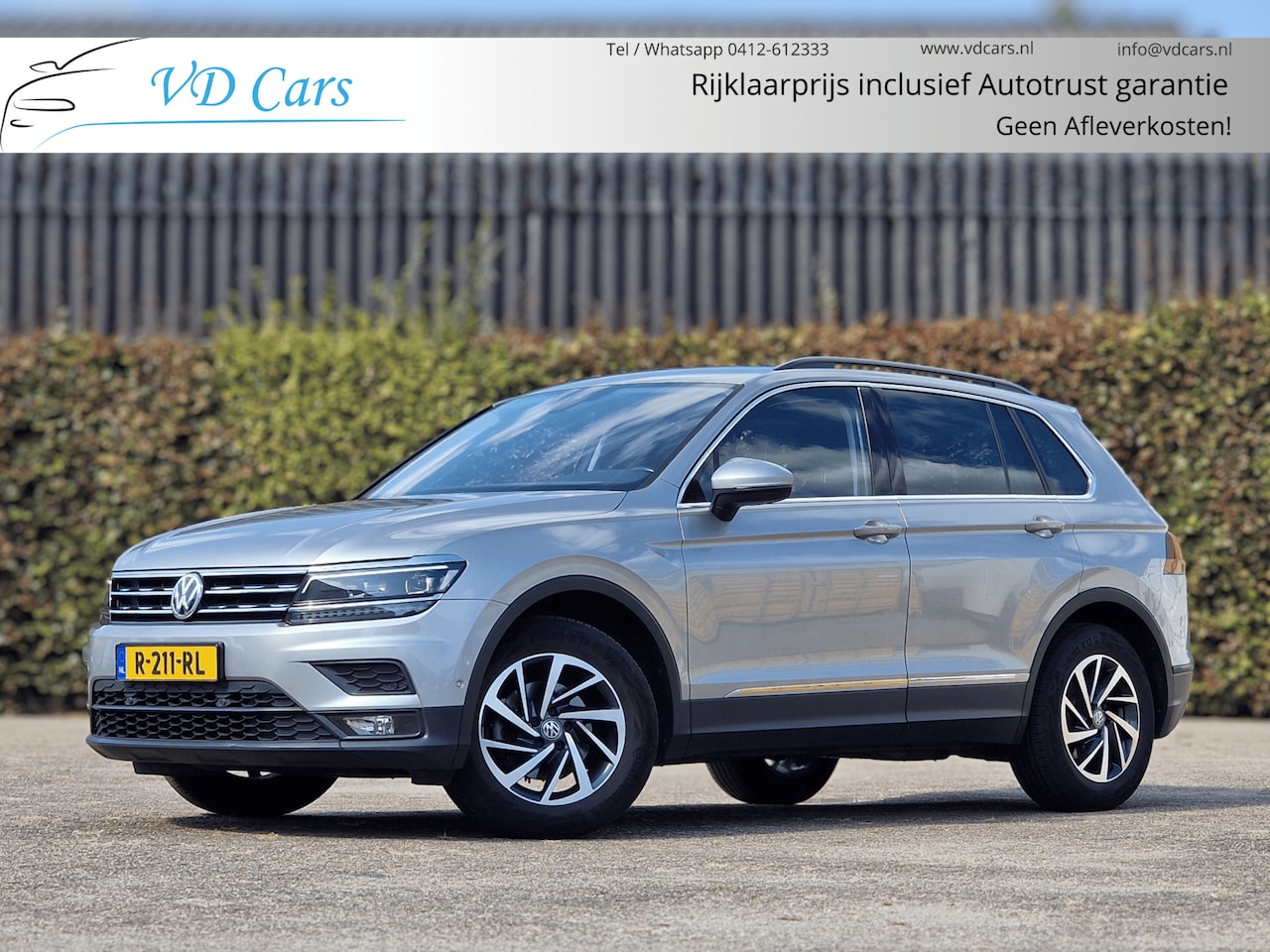 Volkswagen Tiguan - 1.5 TSI ACT Comfortline Business AUTOMAAT*Navigatie*Camera*Climate control*PDC - AutoWereld.nl