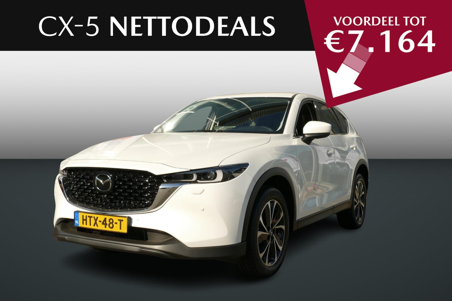 Mazda CX-5 - 2.0 e-SkyActiv-G M Hybrid 165 Exclusive-Line | NETTO DEALS | TOT €7.164,- Voordeel | RIJKL - AutoWereld.nl