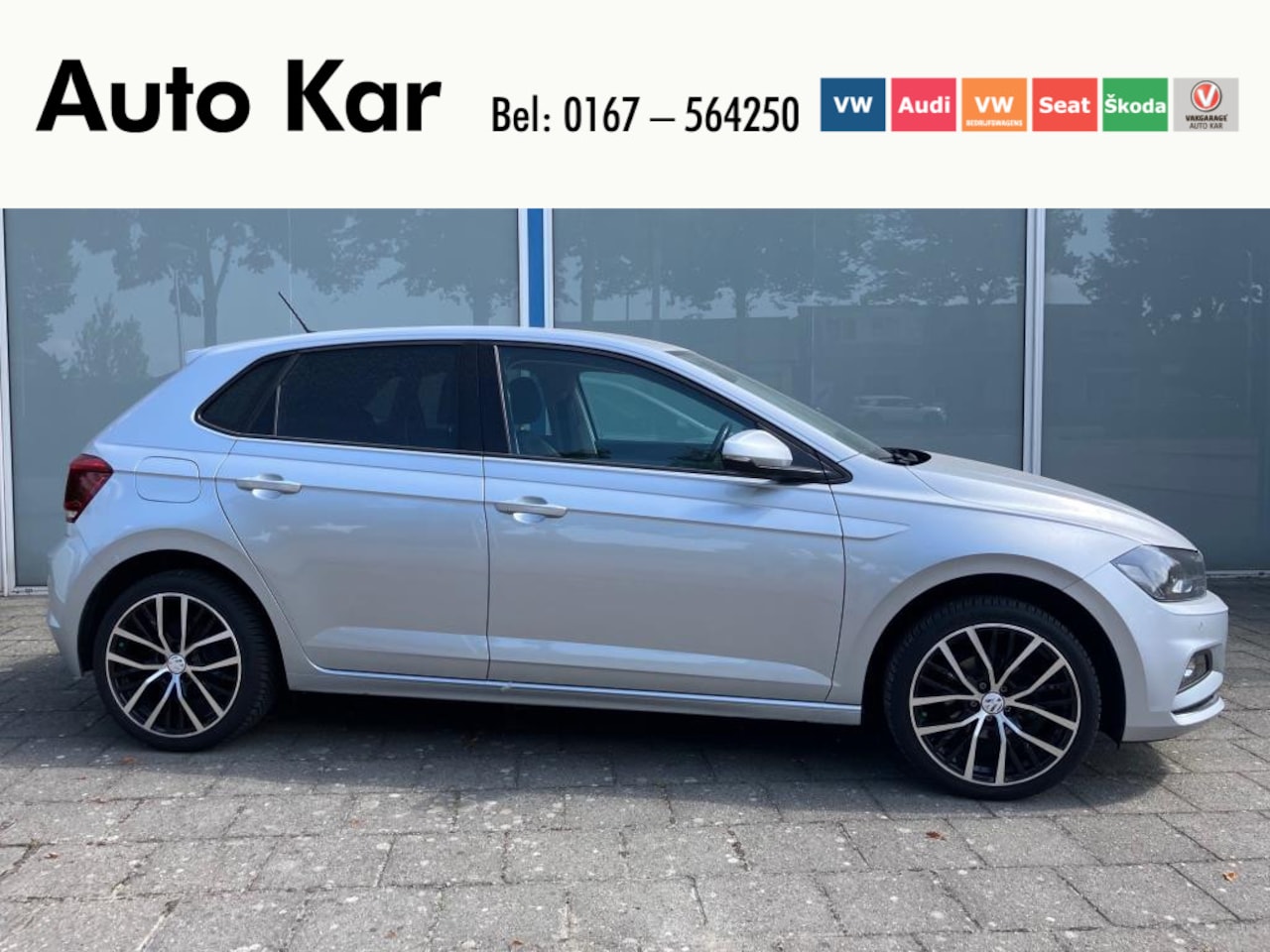 Volkswagen Polo - 1.0 TSI Beats Climatronic Navigatie Inklapbare spiegels Parkeersensoren - AutoWereld.nl
