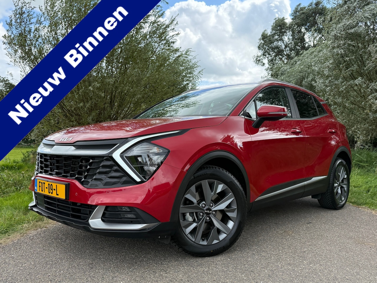 Kia Sportage - 1.6 T-GDi Hybrid DynamicLine / Incl. BTW / Automaat / Airco / Navi / camera / Adap. CC / P - AutoWereld.nl